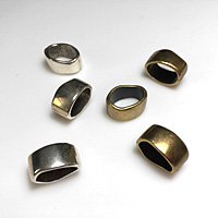 European Zamack Bracelet Sliders for Kumihimo