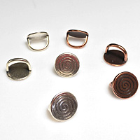 European Zamack Bracelet Sliders for Kumihimo