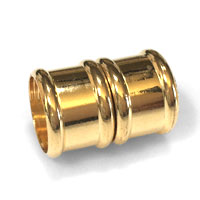 Bamboo Magnetic End Clasps for Kumihimo