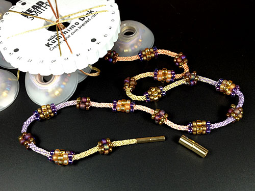 Kumihimo Ribbon & Bead Kit