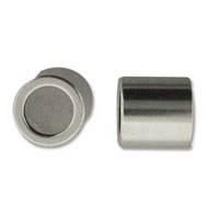 Barrel, Bamboo and Stainless Steel Magnetic Clasps