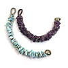 Kumihimo Gemstone Chip Bead Bracelets and Tassels - DIY Kits and Tutorial