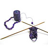Knitted Bracelet with C-Lon Bead Cord Kit