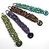 Knitted Bracelet with C-Lon Bead Cord Kit