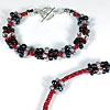 Kumihimo Bead Cluster Bracelet & Necklace Kits