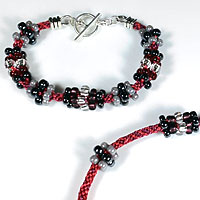 Bead Cluster Kumihimo Kit