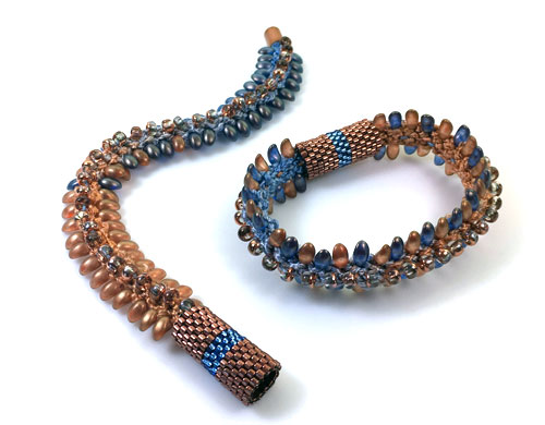 Kumihimo Copper River Bracelet Kit