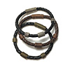 Magnetic End Clasps with Crystals 