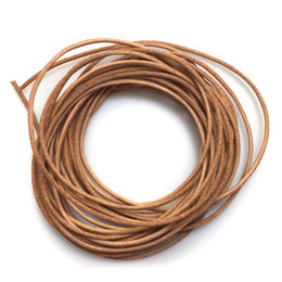 Metallic Leather Cord for Jewelry
