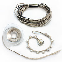 Linen Tape for Bead Crochet and Multi Strand Necklaces and Bracelets