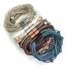 Multi Strand Linen Bracelets, Necklaces, and More with Fresh Water Pearls