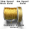 Metallic Braided Nylon Cord