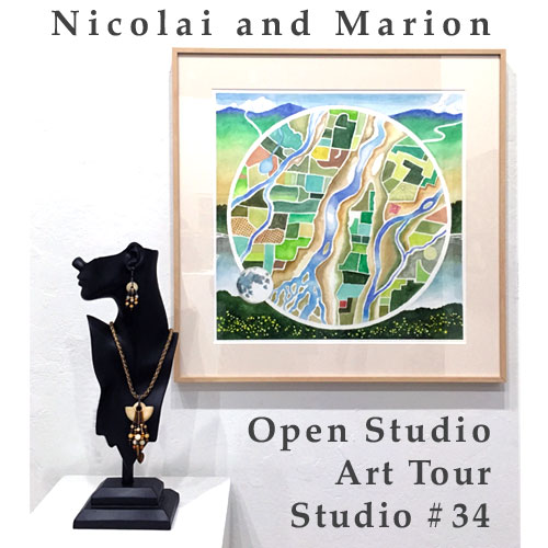 Marion Jewels in Fiber Open Studio Art Tour
