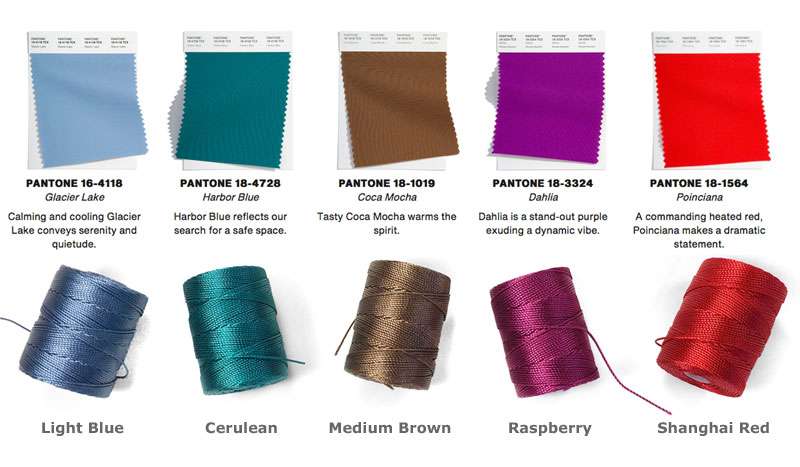 Pantone Spring and Summer New York Fashion Colors