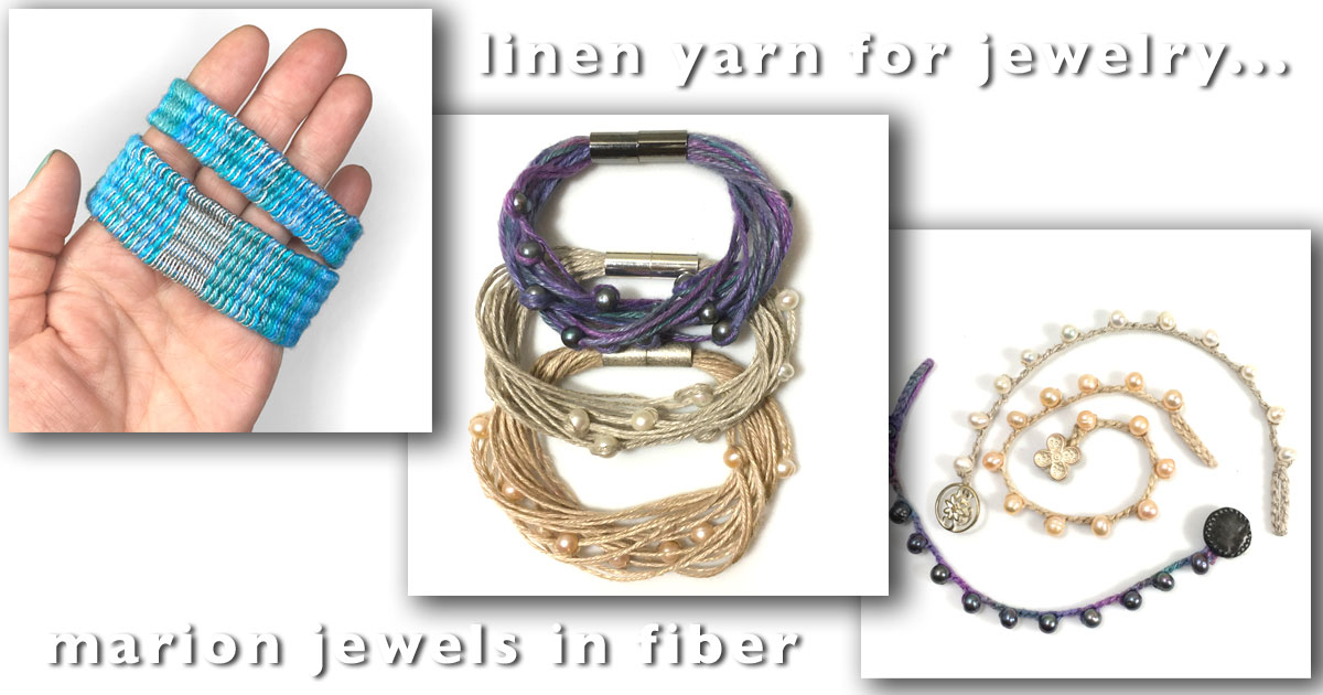 Fil de Lin  100% Linen Yarn for Jewelry Making