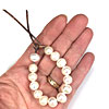 Freshwater Pearls with Large Holes for Multi Strand Linen or Leather Cord Jewelry