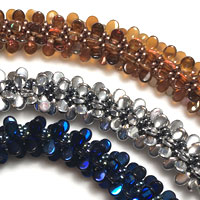 Kumihimo Bracelets & Necklaces with PIP Beads