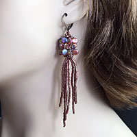 Kumihimo PIP Jellyfish
Earrings