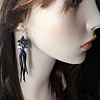 Kumihimo Jellyfish Earring  with PIP Beads DIY Kit and Tutorial