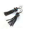 Kumihimo Jellyfish Earring  with PIP Beads DIY Kit and Tutorial