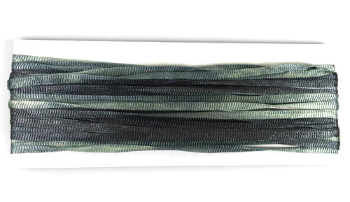 Panaché Tubular Hand Dyed Knit Rayon Ribbon Mini Skein Prefect for Kumihimo