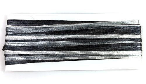 Panaché Tubular Hand Dyed Knit Rayon Ribbon Mini Skein Prefect for Kumihimo