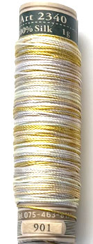 Fujix Silk Thread Art - 100% Silk Filament Thread