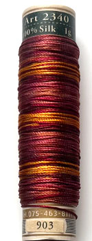 Fujix Silk Thread Art - 100% Silk Filament Thread