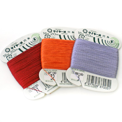 Silk Thread - Fujix Tire Silk #16 Buttonhole & Embroidery Thread