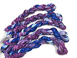 Hand Dyed Silk Ribbon for Kumihimo