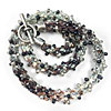 Silk Ribbon Kumihimo Necklace Kit with 4mm Magatamas