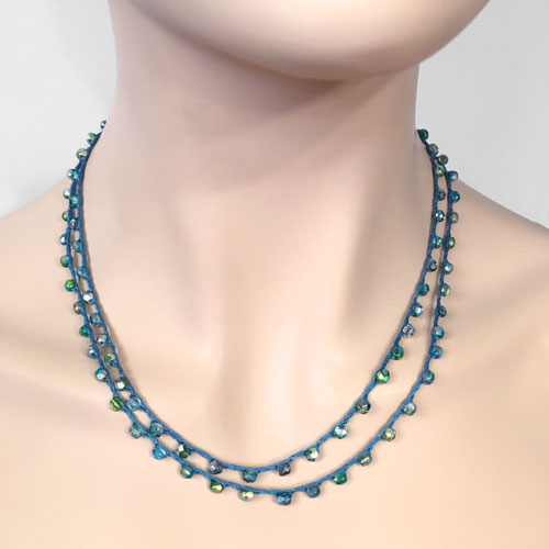 4mm Czech Fire Polished Beads for Bracelets with C-Lon Tex 400 Cord