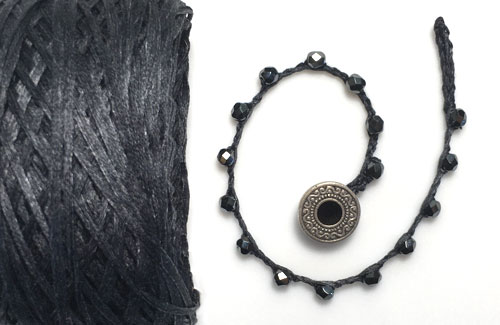 Silk Tape for Jewelry Making, Crochet, and Multi Strand Bracelets and Necklaces