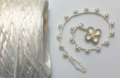 Silk Tape for Jewelry Making, Crochet, and Multi Strand Bracelets and Necklaces