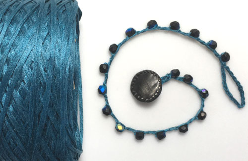 Silk Tape for Jewelry Making, Crochet, and Multi Strand Bracelets and Necklaces