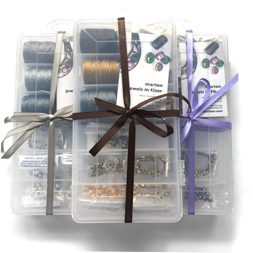 COMBO KITS - Square Knot Trio + Multi Strand Bracelet + Gift Boxes