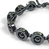 6mm Hematite, Rainbow Hematite, and Pearlescent Hematite Beads for Square Knot Bracelet Designs and More