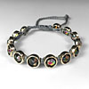 6mm Czech Fire Polished Beads for Bracelets with C-Lon Tex 400 Cord