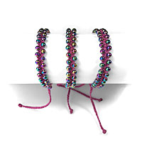 Square Knot Trio Bracelet Kits and Tutorial