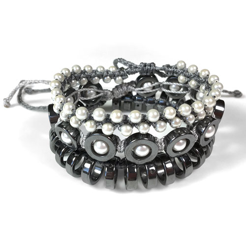 Square Knot Bracelet Trio KIt and Tutorial