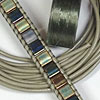 Wrap Leather Bracelets with Tila Beads