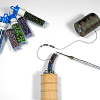 Tubular Bead Crochet Starter Jig & Tutorial Kit