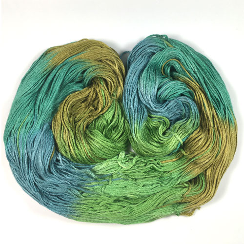 Ultra Bamboo, Silk and Nylon Knit Ribbon Yarn for Jewelry Making and Woven Bracelets