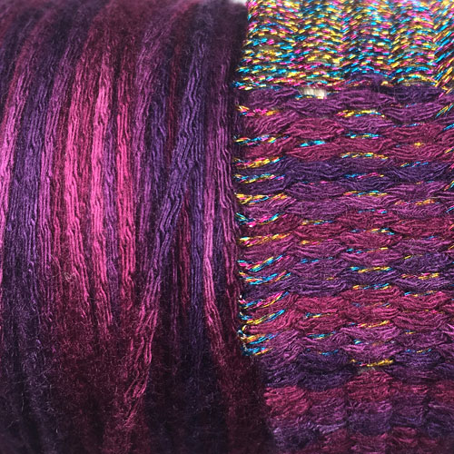 Ultra Bamboo, Silk and Nylon Knit Ribbon Yarn for Jewelry Making and Woven Bracelets