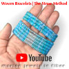 Woven Bracelet Tutorial and Kit | Straw Weaving Method